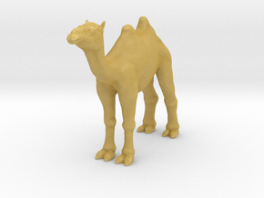 Printle Animal Camel - 1/43 in Tan Fine Detail Plastic