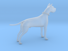 Printle Animal Danish Dog - 1/48 in Clear Ultra Fine Detail Plastic