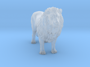 Printle Animal Lion - 1/72 in Clear Ultra Fine Detail Plastic