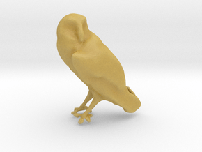 Printle Animal Owl - 1/24 in Tan Fine Detail Plastic