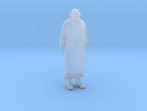 Printle F Uncle Fester Addams - 1/87 - wob in Clear Ultra Fine Detail Plastic