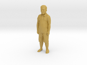 Printle F Pugsley Addams - 1/87 - wob in Tan Fine Detail Plastic