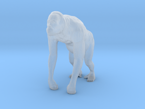 Printle Animal Orangutan - 1/72 in Clear Ultra Fine Detail Plastic