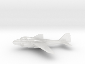 Grumman A-6E Intruder (w/o landing gears) in Clear Ultra Fine Detail Plastic: 6mm