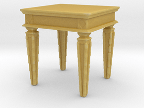 Printle Thing Low Table 01 - 1/72 in Tan Fine Detail Plastic