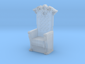 Printle Thing Throne 02 - 1/72 in Clear Ultra Fine Detail Plastic