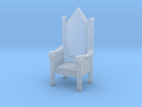 Printle Thing Throne - 1/72 in Clear Ultra Fine Detail Plastic