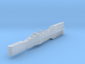 LoGH Alliance Battleship 1:8000 in Clear Ultra Fine Detail Plastic