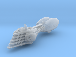 Last Exile. Disith Warship in Clear Ultra Fine Detail Plastic