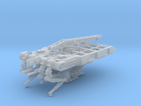 Last Exile. Sky Pirate Floating Dock in Clear Ultra Fine Detail Plastic