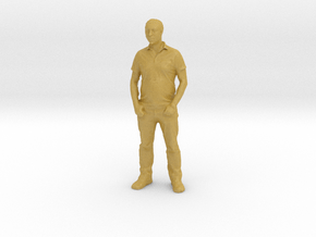 Printle F Will Champion (Coldplay) - 1/87 - wob in Tan Fine Detail Plastic