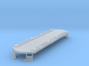 High Res O Scale Illinois Terminal Class B Floor  in Clear Ultra Fine Detail Plastic