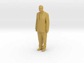 Printle F Jacques Chirac - 1/87 - wob in Tan Fine Detail Plastic