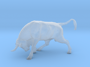 Printle Animal Bull - 1/120 in Clear Ultra Fine Detail Plastic