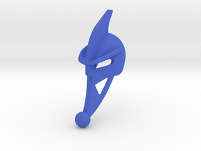 Proto tahu flame mask v2 in Blue Smooth Versatile Plastic