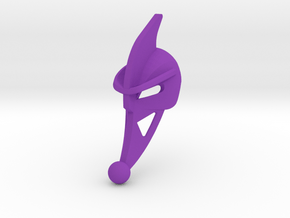 Proto tahu flame mask v2 in Purple Smooth Versatile Plastic