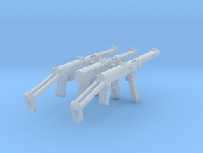 1:16 PPS-42/PPS-43 Submachine Gun Family in Clear Ultra Fine Detail Plastic