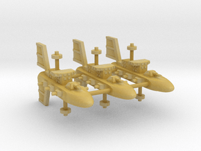 Decatur DD - Squadron of 3 in Tan Fine Detail Plastic