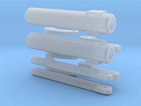 VOSCH ULM cylinder set 2/2 in Clear Ultra Fine Detail Plastic