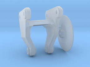 Schneidrad / cutting wheel for Yanmar B110-W Terex in Clear Ultra Fine Detail Plastic