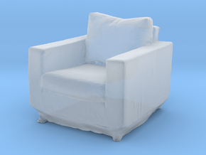 Printle Thing Armchair 02 - 1/43 in Clear Ultra Fine Detail Plastic