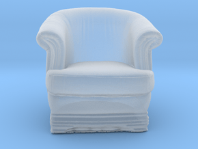 Printle Thing Armchair 01 - 1/43 in Clear Ultra Fine Detail Plastic