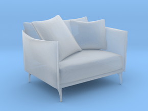 Printle Thing Armchair 04 - 1/43 in Clear Ultra Fine Detail Plastic