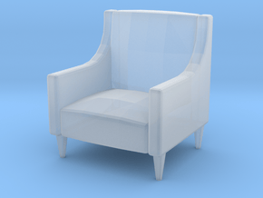 Printle Thing Armchair 06 - 1/43 in Clear Ultra Fine Detail Plastic