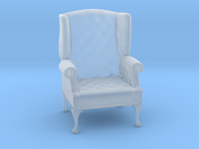 Printle Thing Armchair 08 - 1/43 in Clear Ultra Fine Detail Plastic