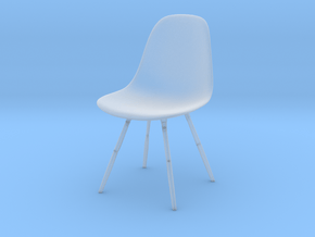 Printle Thing Chair 02 - 1/43 in Clear Ultra Fine Detail Plastic