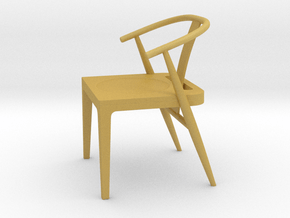 Printle Thing Chair 10 - 1/43 in Tan Fine Detail Plastic