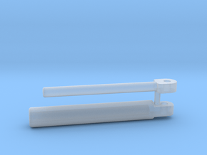 QC80 Stielverlängerung / stick extension 3m 2/2 in Clear Ultra Fine Detail Plastic