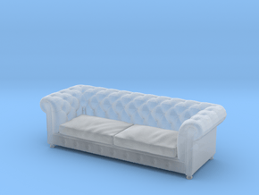 Printle Thing Sofa 02 - 1/43 in Clear Ultra Fine Detail Plastic