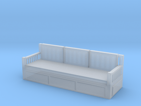 Printle Thing Sofa 03 - 1/43 in Clear Ultra Fine Detail Plastic