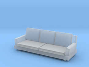 Printle Thing Sofa 05 - 1/43 in Clear Ultra Fine Detail Plastic