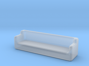 Printle Thing Sofa 07 - 1/43 in Clear Ultra Fine Detail Plastic