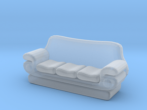 Printle Thing Sofa 10 - 1/43 in Clear Ultra Fine Detail Plastic