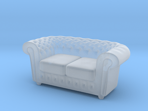Printle Thing Sofa 11 - 1/43 in Clear Ultra Fine Detail Plastic