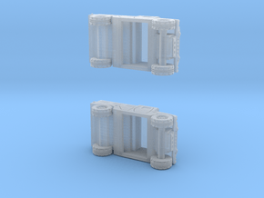1/144 Humvee Cargo (Dual Pack) in Clear Ultra Fine Detail Plastic