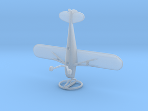 1/144 Cessna 140 in Clear Ultra Fine Detail Plastic