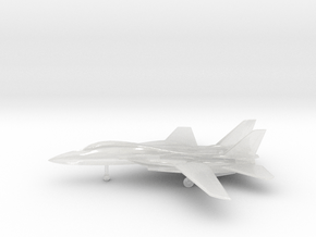 Grumman F-14 Tomcat in Clear Ultra Fine Detail Plastic: 6mm