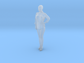 Printle P Femme 005 S - 1/87 in Clear Ultra Fine Detail Plastic