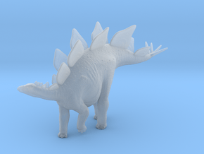 Stegosaurus Walk 1/72 in Clear Ultra Fine Detail Plastic