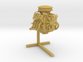 Printle Thing Engine on Stand - 1/35 in Tan Fine Detail Plastic