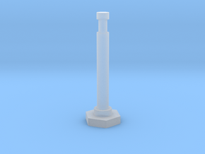 48" Delineator "Grabber" Traffic Cone in Clear Ultra Fine Detail Plastic