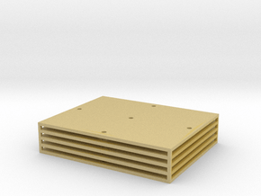 Trench Plate - 8'x10' (5) in Tan Fine Detail Plastic
