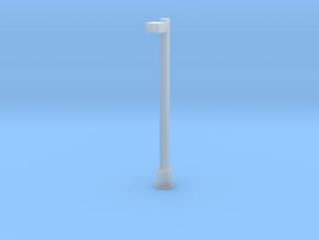 Modern LED Parking Lot/Yard Light - Single Arm in Clear Ultra Fine Detail Plastic