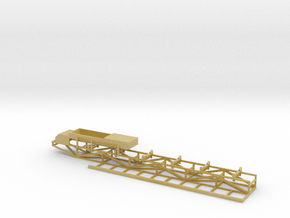 Tripper Car Belt Conveyor Feeder Head w/Catwalk in Tan Fine Detail Plastic