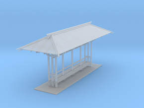 LAPAC Shelter Without Blinds N Scale in Clear Ultra Fine Detail Plastic