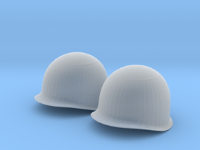 1/4 Scale M1 Helmet and Liner in Clear Ultra Fine Detail Plastic